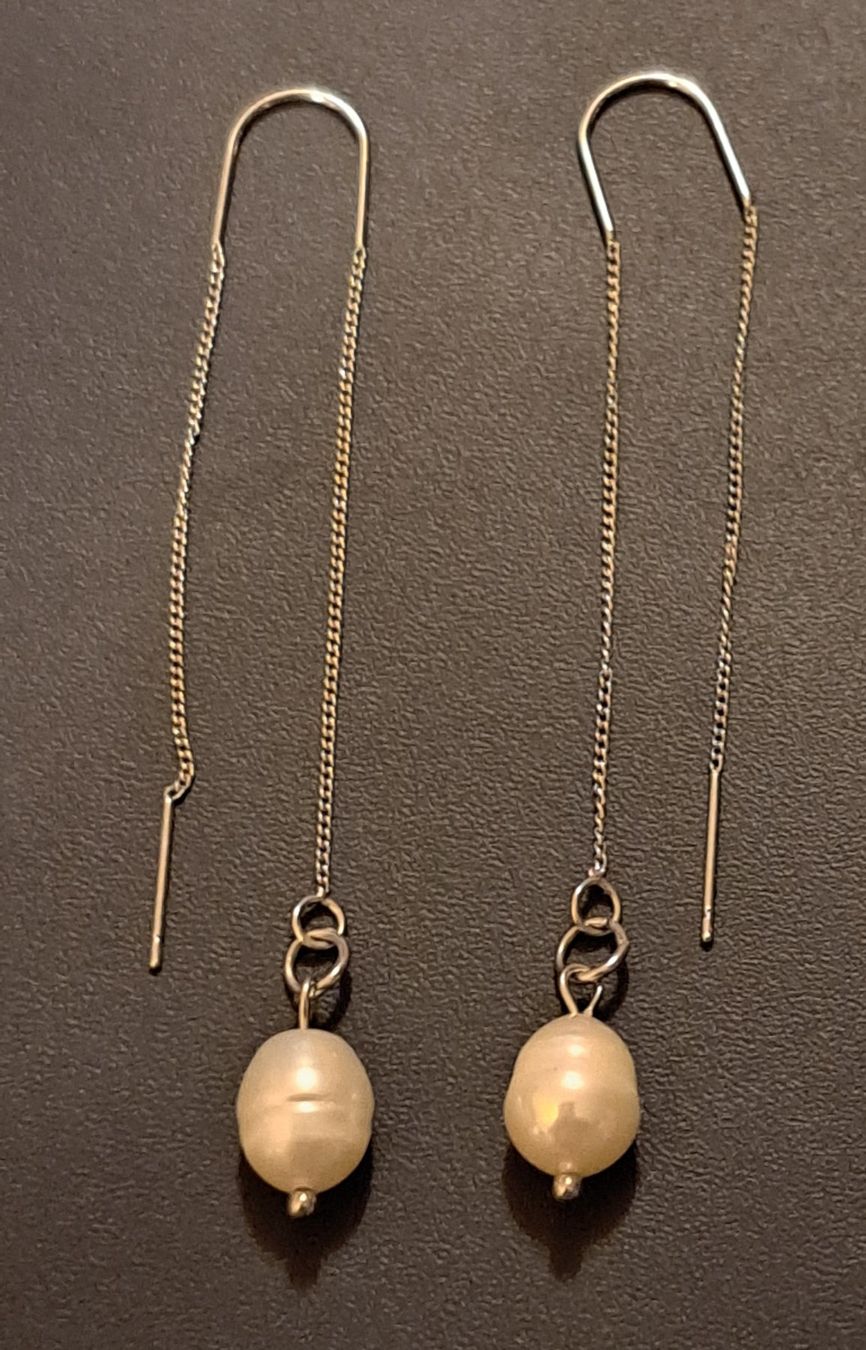 Orecchini pendenti & Orecchini a lobo: Boucle d oreille avec perle – Usato da Biel/Bienne venduto da raf_2yqq