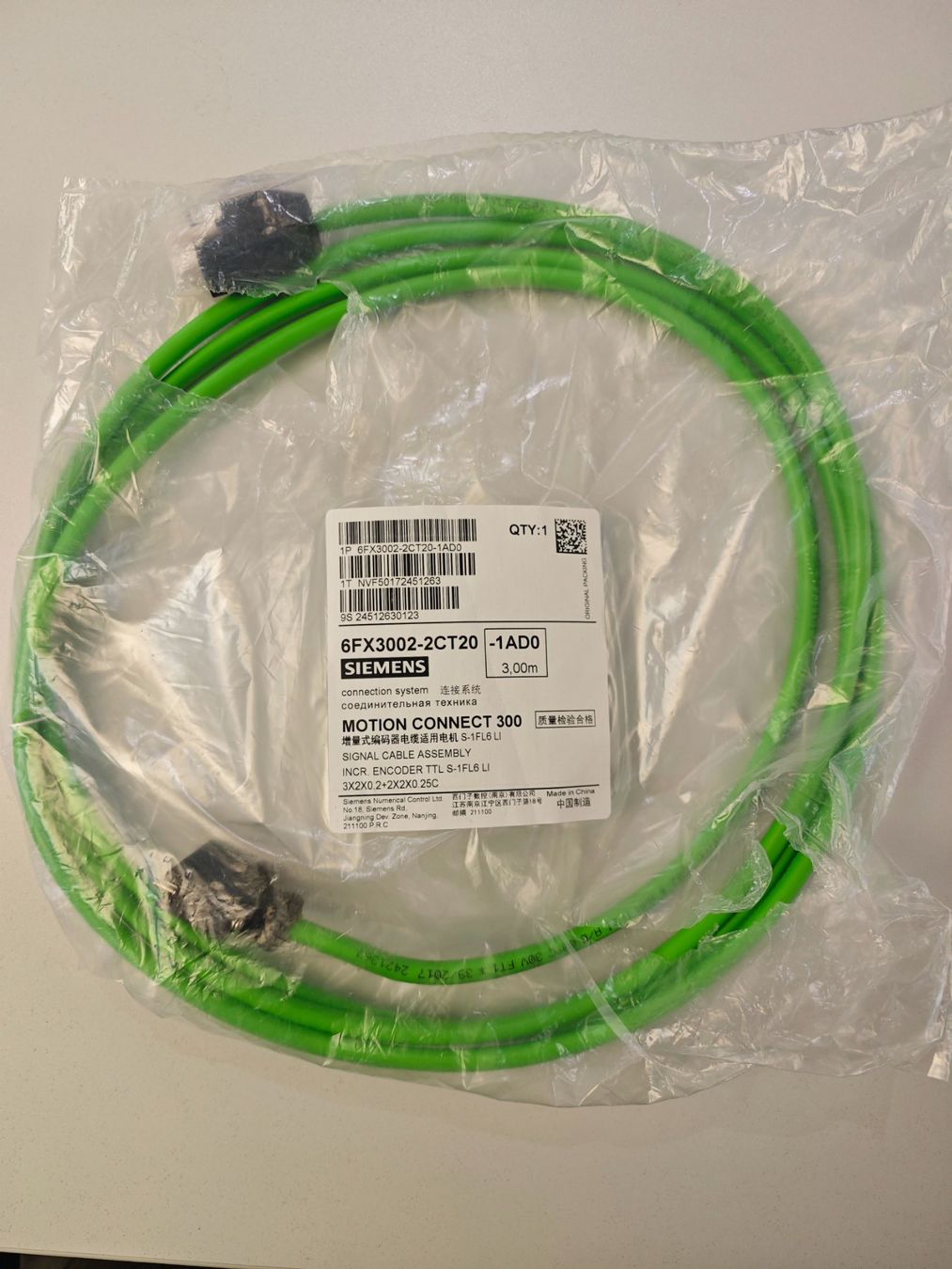 Cavi: Motion Connect 300 Signal Cable – Nuovo e nell'imballaggio originale da Vorderthal venduto da eierchopf
