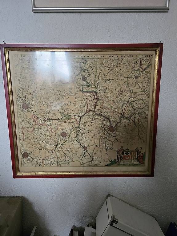Cartine & Atlanti: Landeskarte Handgefertigt  – Usato da WALDENBURG venduto da Meiling2