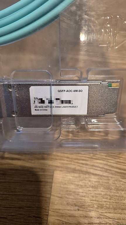Server: 40G Base QSFP+AOC DAC Kabel 5m – Usato da Aathal-Seegräben venduto da heyiBims