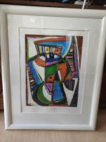 Original Anthony Quinn Serigraphie "Mayan Beauty", handsigni