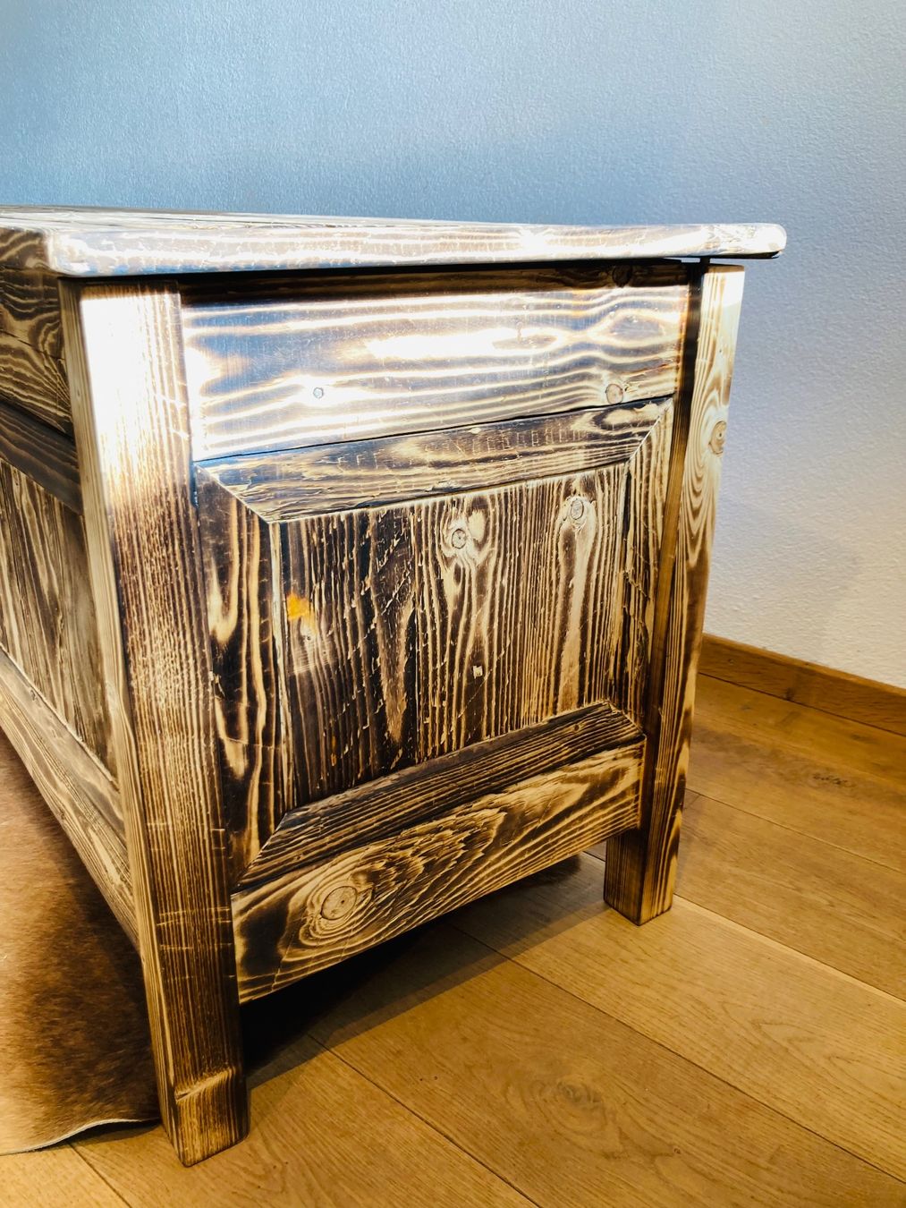 Cassettiere: Schönes Sideboard aus Fichte geflammt – Nuovo (secondo la descrizione) da Domat/Ems venduto da Stein_und_Holzbruch 5
