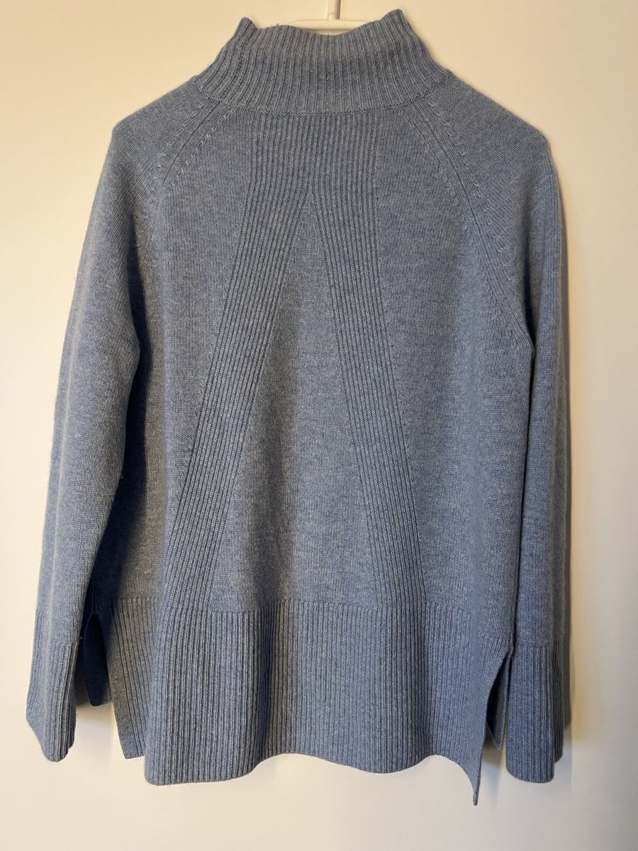 Maglioni & Felpe: Cashmere Merino Pullover, hellblau, Gr. S / M 36 38 – Usato da Langenthal venduto da ivet7 3