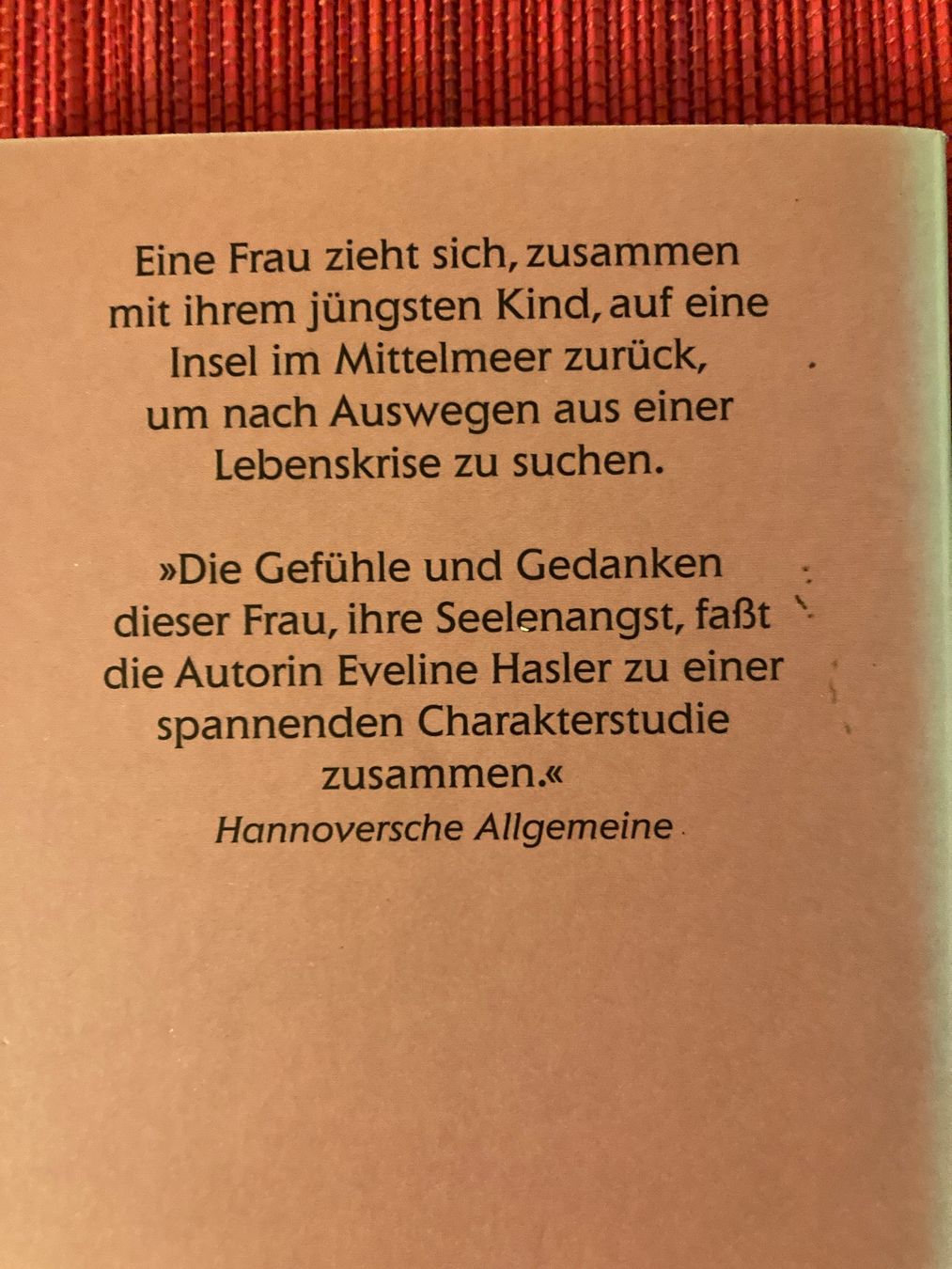 Libri: Eveline Hasler,  Novemberinsel – Usato da Baden venduto da Yoyo1 1