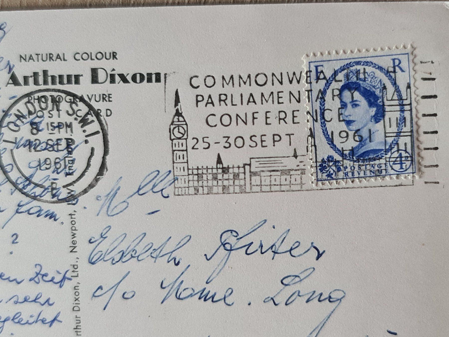 Cartoline postali: Ansichtskarte London 1961 – Usato da Dintikon venduto da Vexi 1