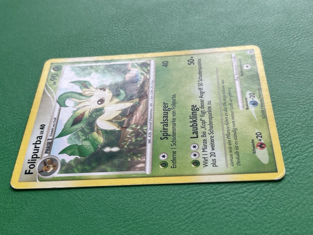 Pokémon Carte collezionabili: Pokemon Folipurba Leafeon MD 24 DE – Usato da Lommiswil venduto da diti_89 2