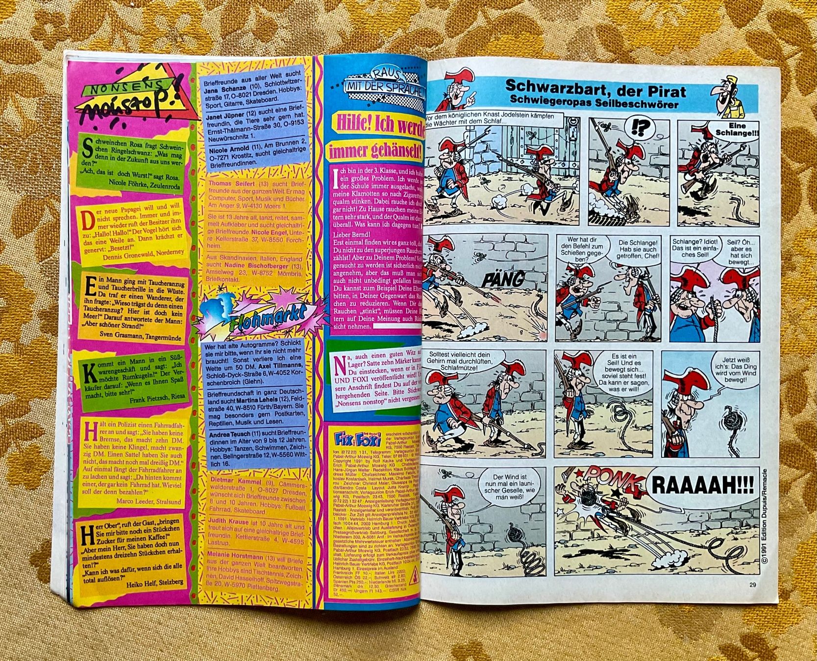 Fumetti: Fix und Foxi Heft Nr 35 von 1991 – Usato da Endingen venduto da nathan05 4