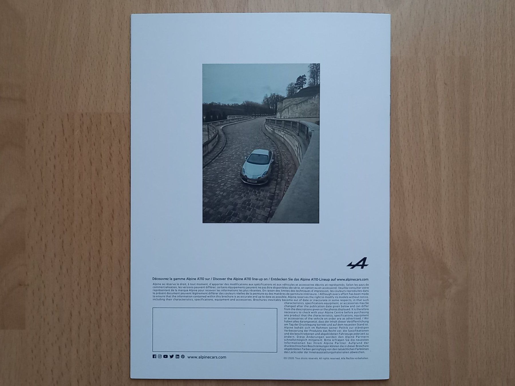Renault Documenti: Prospekt Alpine A110 Légende GT – Nuovo (secondo la descrizione) da Eschlikon TG venduto da rnlt 4