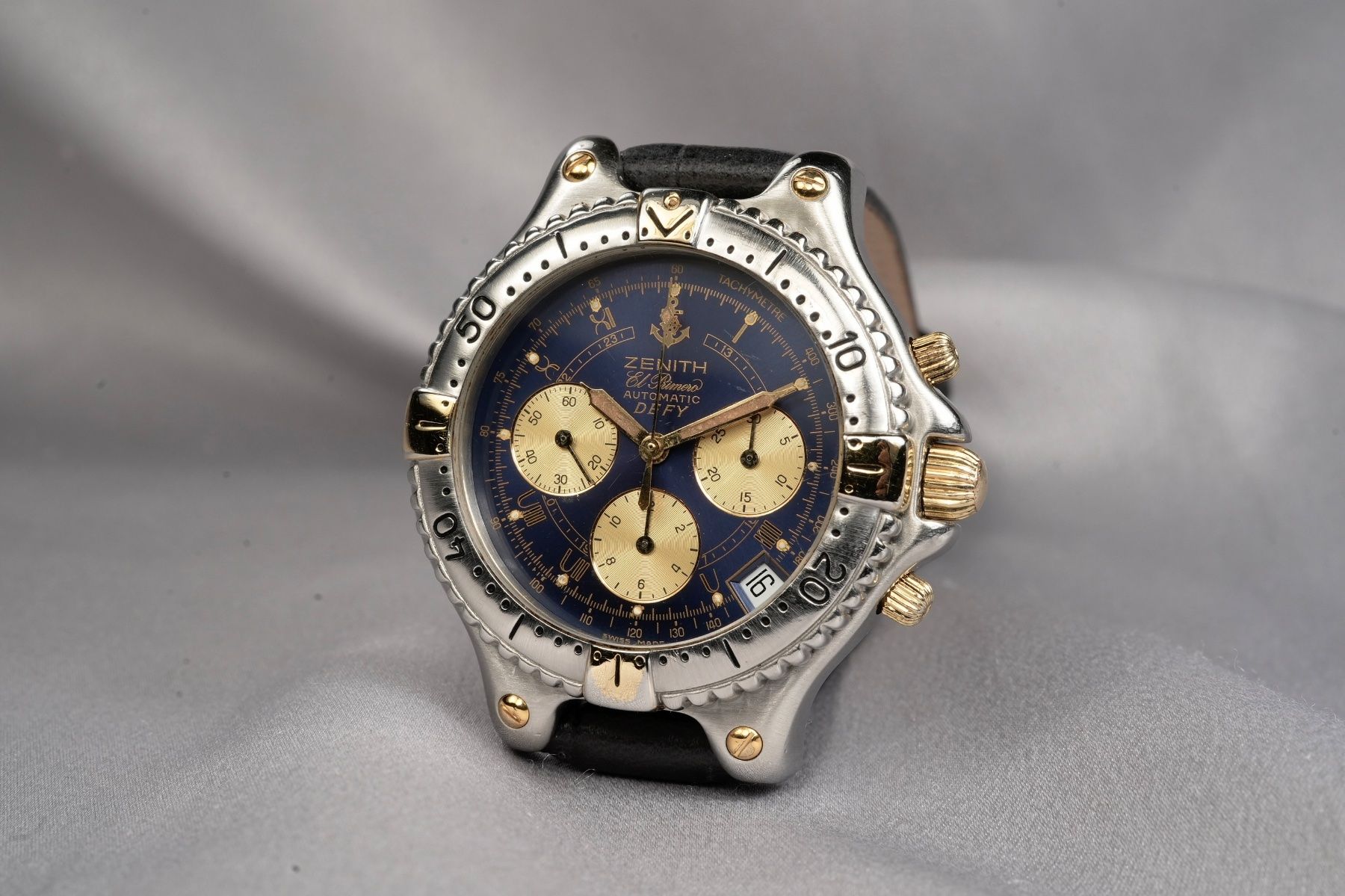 Zenith Orologi: Zenith - El Primero Defy Ref. 19.2000.400 Original 1990`s – Usato da Morcote venduto da chronoservice 3