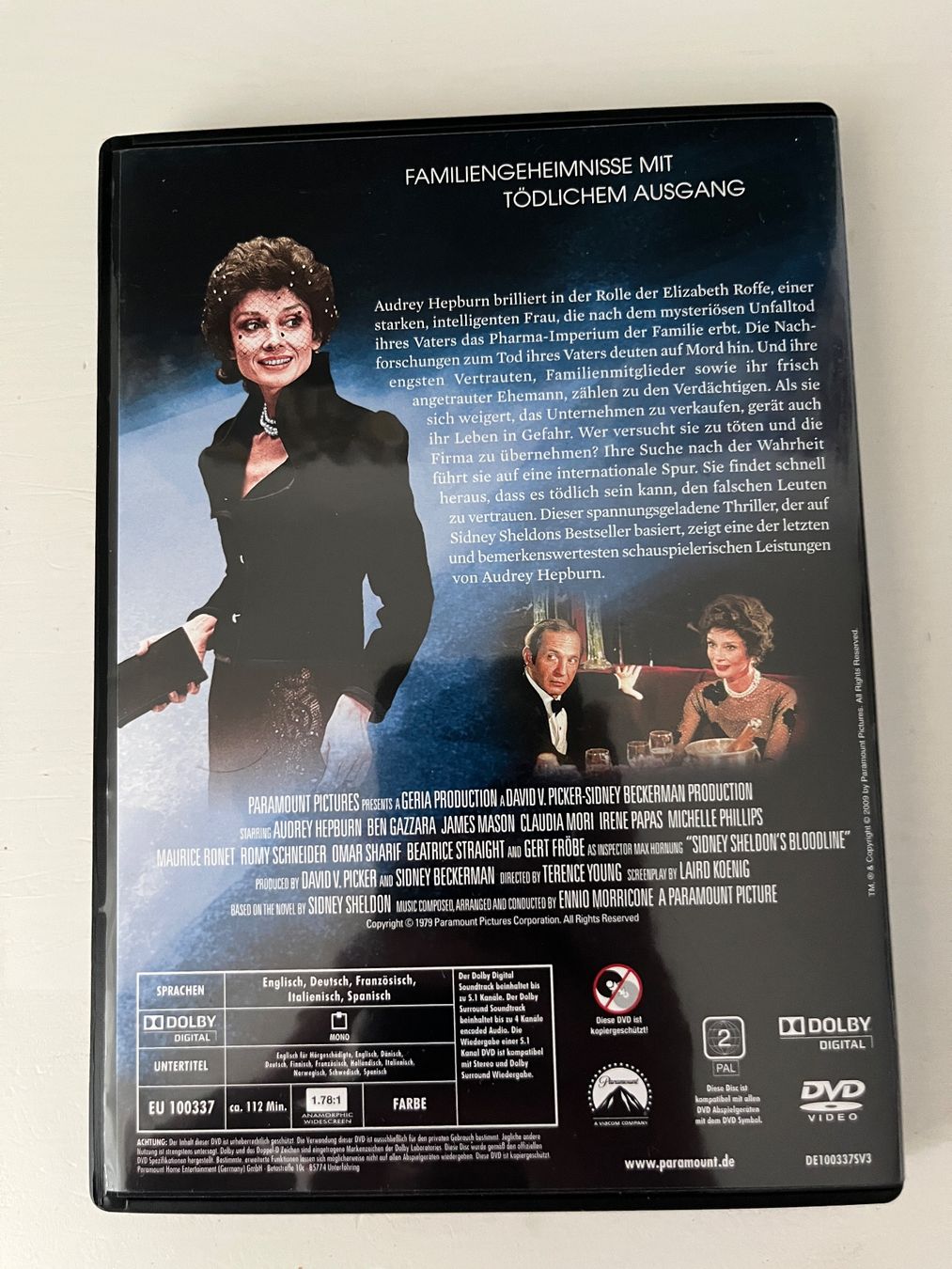Tutti i DVDs: Sidney Sheldons Blutspur DVD - Audrey Hepburn – Nuovo (secondo la descrizione) da Sierre venduto da black.box 1