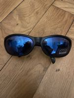 Sonnenbrille Schwarz verspiegelt guter Zustand