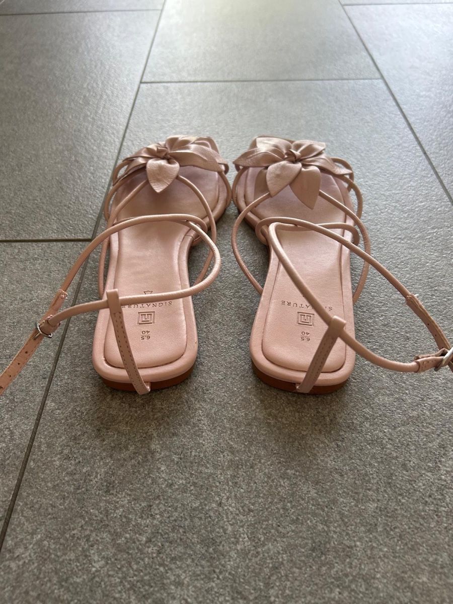 Damenschuhe: Sandali rosa con fiore – Neu (gemäss Beschreibung) aus Castel San Pietro von sof_5f2g 1