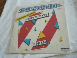 12" Vinyl Italo Disco - Fun Fun - happy station