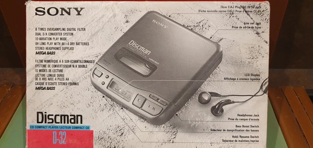Discman Sony-D32 | Kaufen auf Ricardo