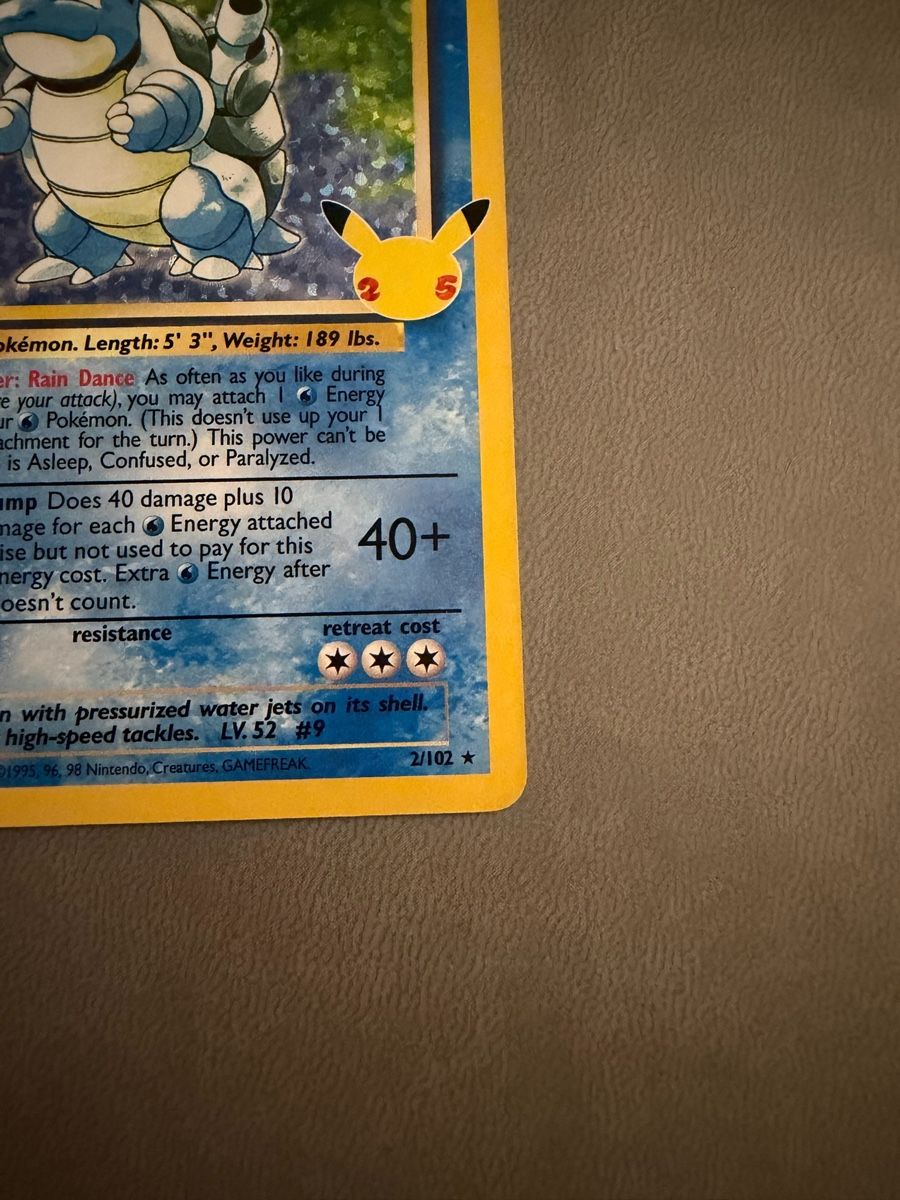 Pokémon Cartes à collectionner: Blastoise (CEL BS 2) (Celebrations) – D'occasion à Biel/Bienne par SeeLoewe55 4