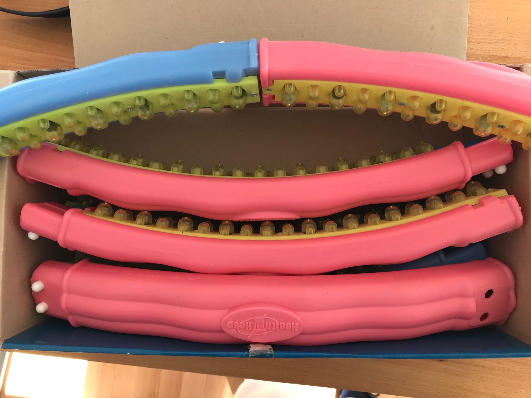 Hometrainer: Hula Hoop Reifen mit Gewicht – Gebraucht aus Nesselnbach von Goodprice3 3