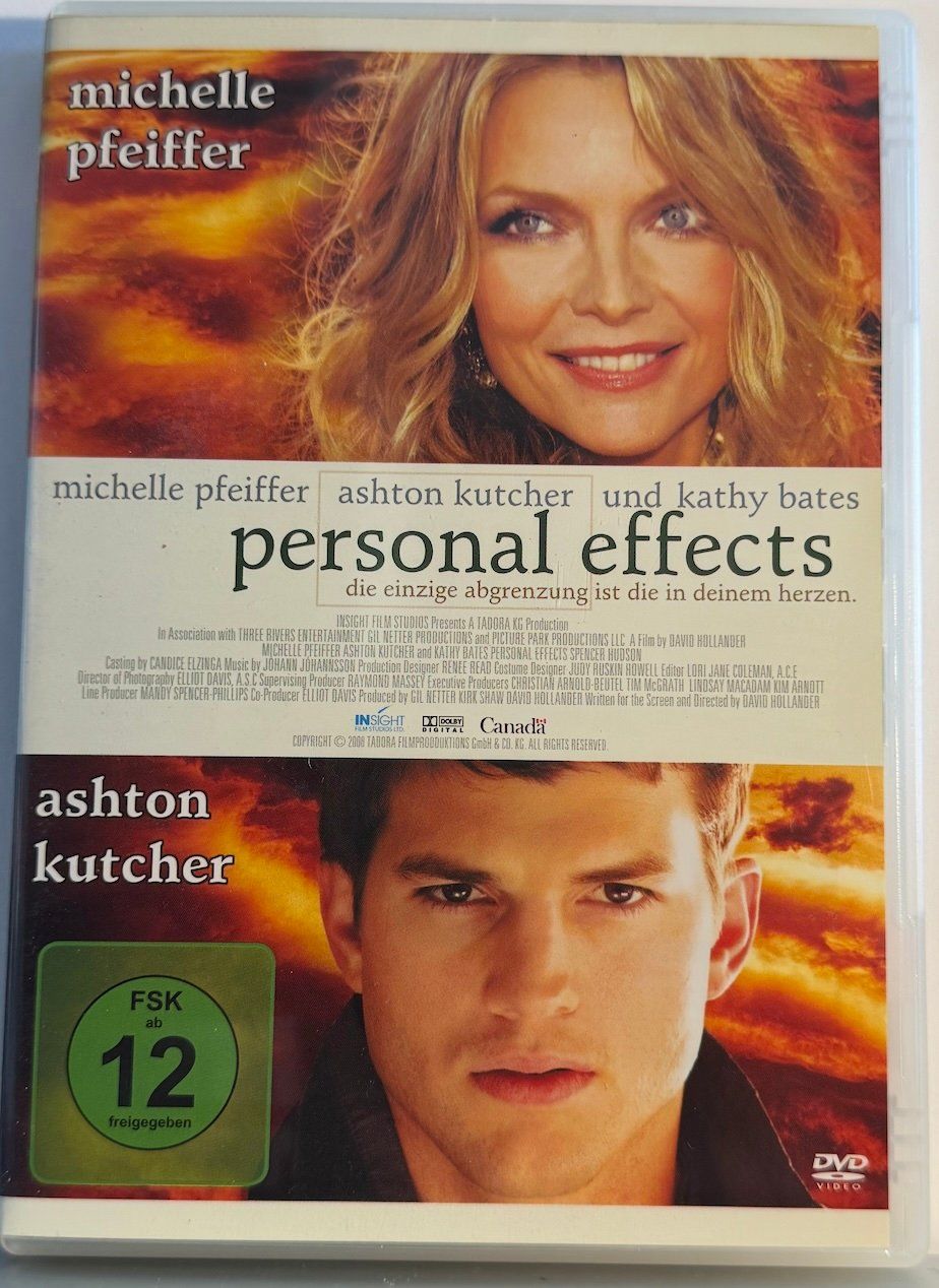 Tutti i DVDs: DVD PERSONAL EFFECTS - MICHELLE PFEIFFER - ASHTON KUTCHER – Usato da Wisen venduto da gigisna