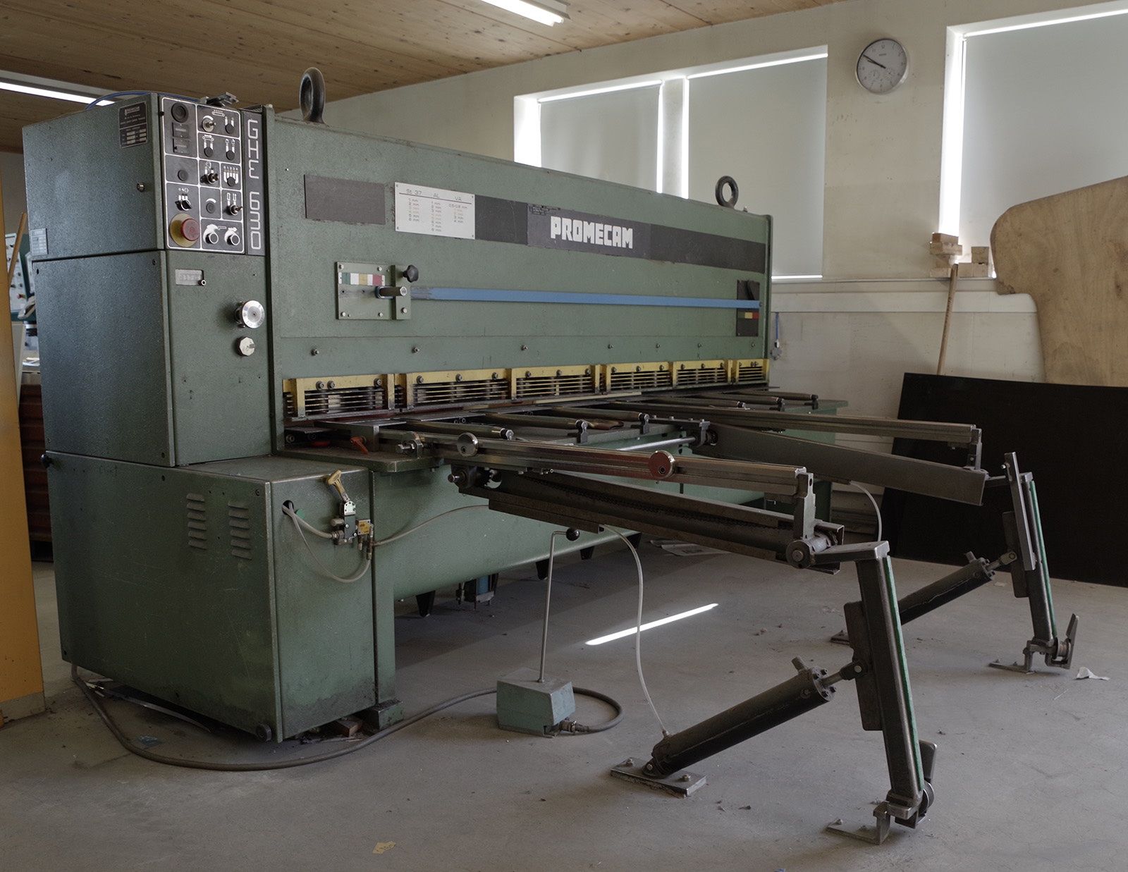 Tutte le macchine: Tafelschere Promecan GHE 630 – Usato da Baar venduto da Reimuk