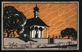 sign. Carl Zweifel: Mellingen, Kirche St