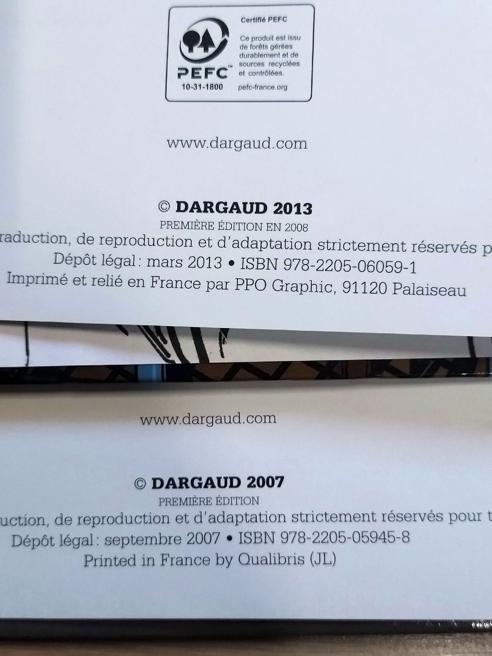 Fumetti:  Dantes 1 & 2 - TBE  – Usato da Farvagny-le-Grand venduto da LaCaverne 2