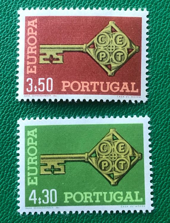 Alle Briefmarken: Ungestempel Briefmarken Portugal – Gebraucht aus Aarau von Billa007