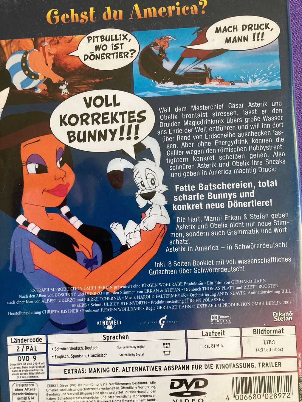 Tutti i DVDs: Asterix in Amerika – Usato da Zürich venduto da Frangipan23 1