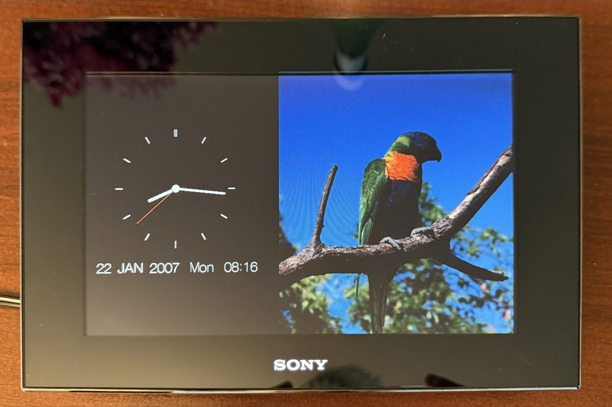Cornici: Sony DPF-V900 Digital Bilderrahmen - Top Zustand – Usato da Biberist venduto da Mrgerl