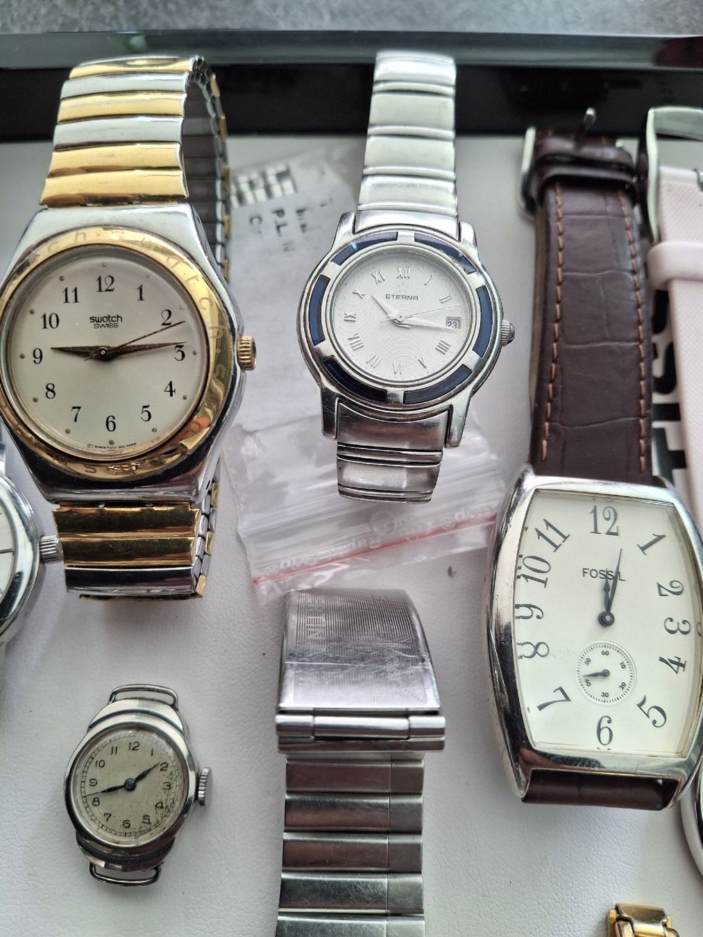 Orologi: Uhrenlot 25,Stk Ab 1.- Chf. – Difettoso da Reiden venduto da Flomy-72 7