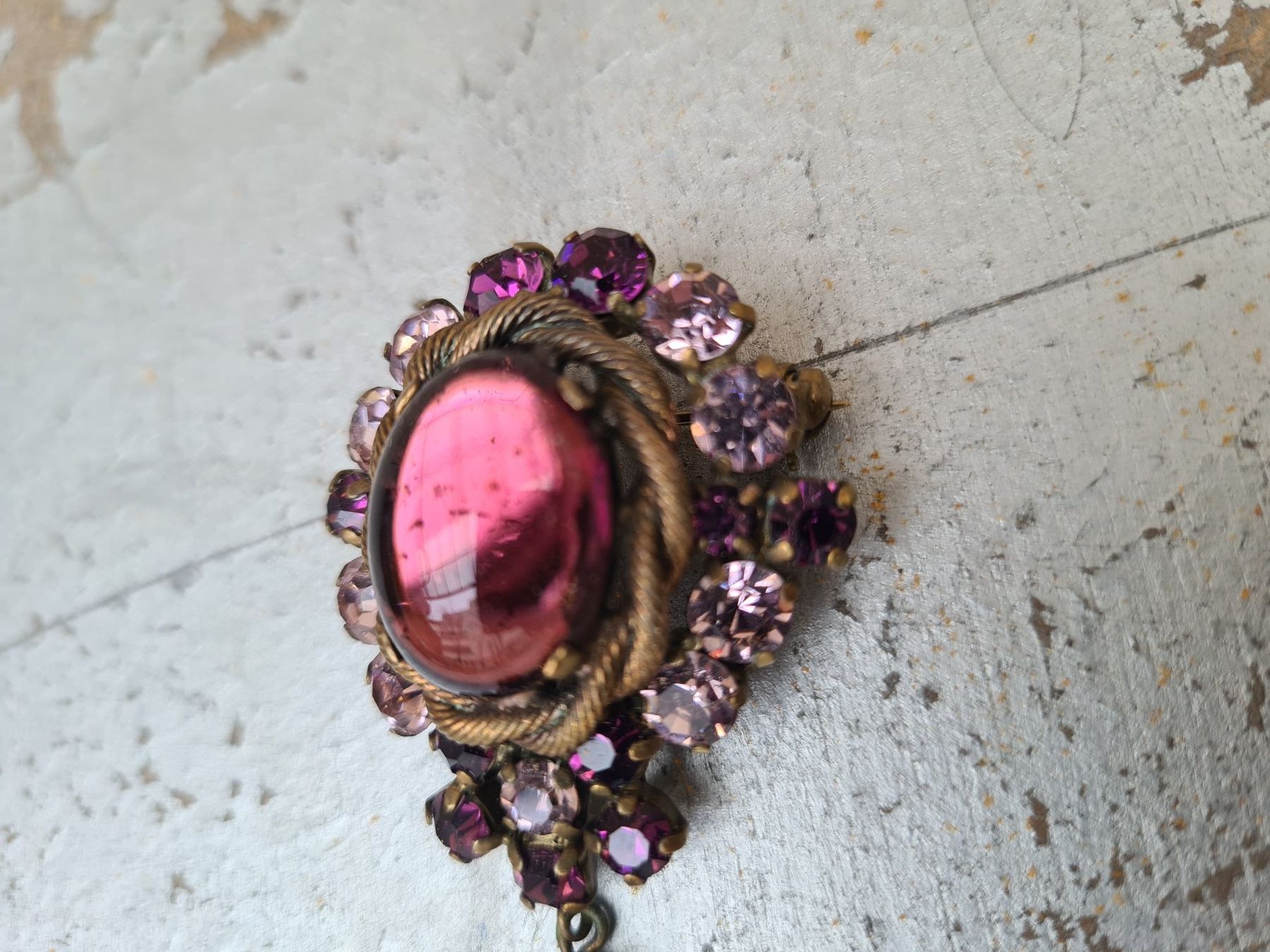 Broschen & Nadeln: Modeschmuck vintage-Brosche-Nr. 14 – Gebraucht aus Romanshorn von Rachacha 1
