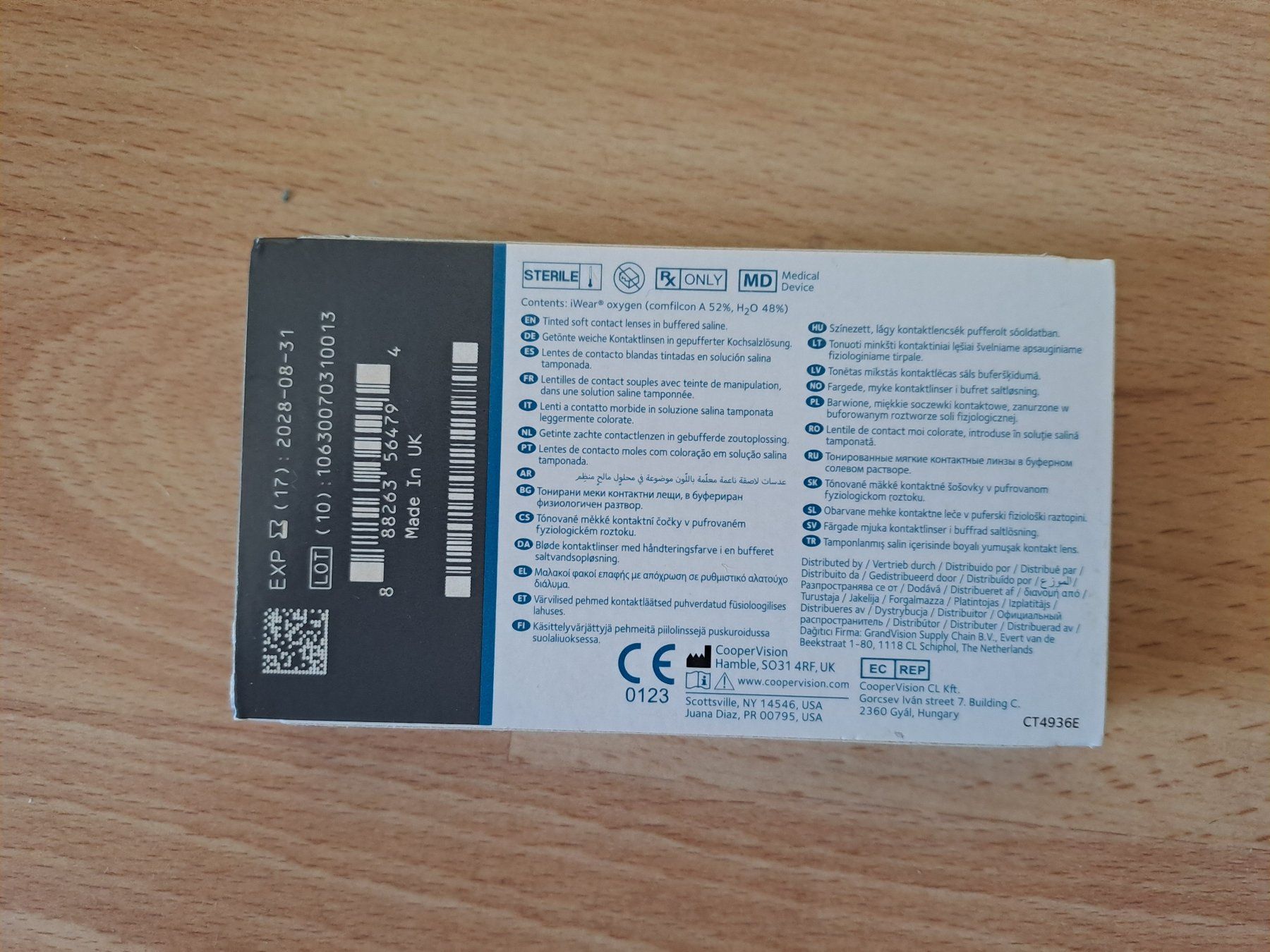 Kontaktlinsen: Monatslinsen, 6 Stück, - 3.25 – Neu und originalverpackt aus Hombrechtikon von Rada039 1