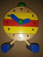 Kinder/Baby Spiel Uhr aus Holz