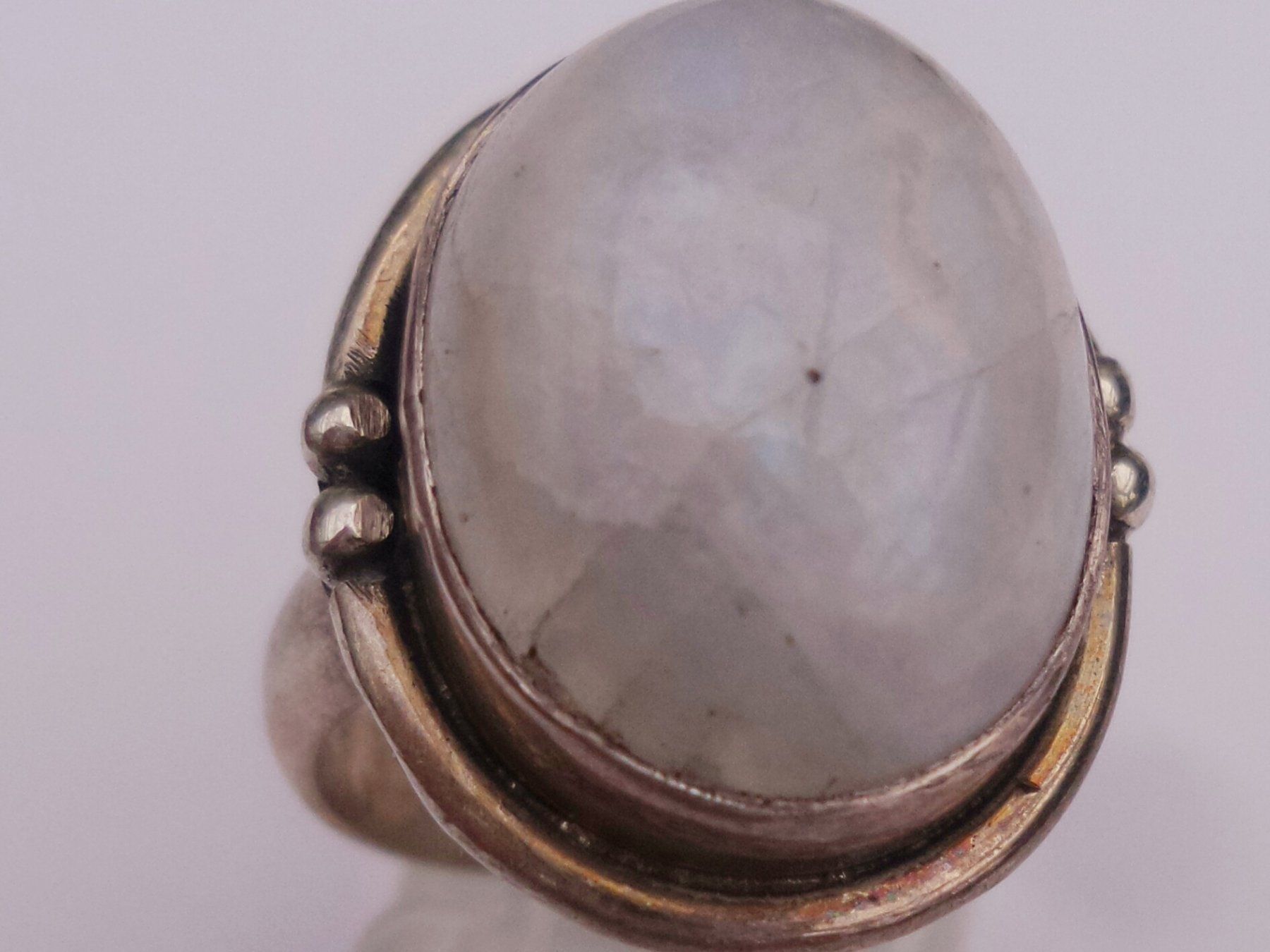 Ringe: Mondstein Solitaire Fingerring – Neu (gemäss Beschreibung) aus Zürich von benedikt12 7