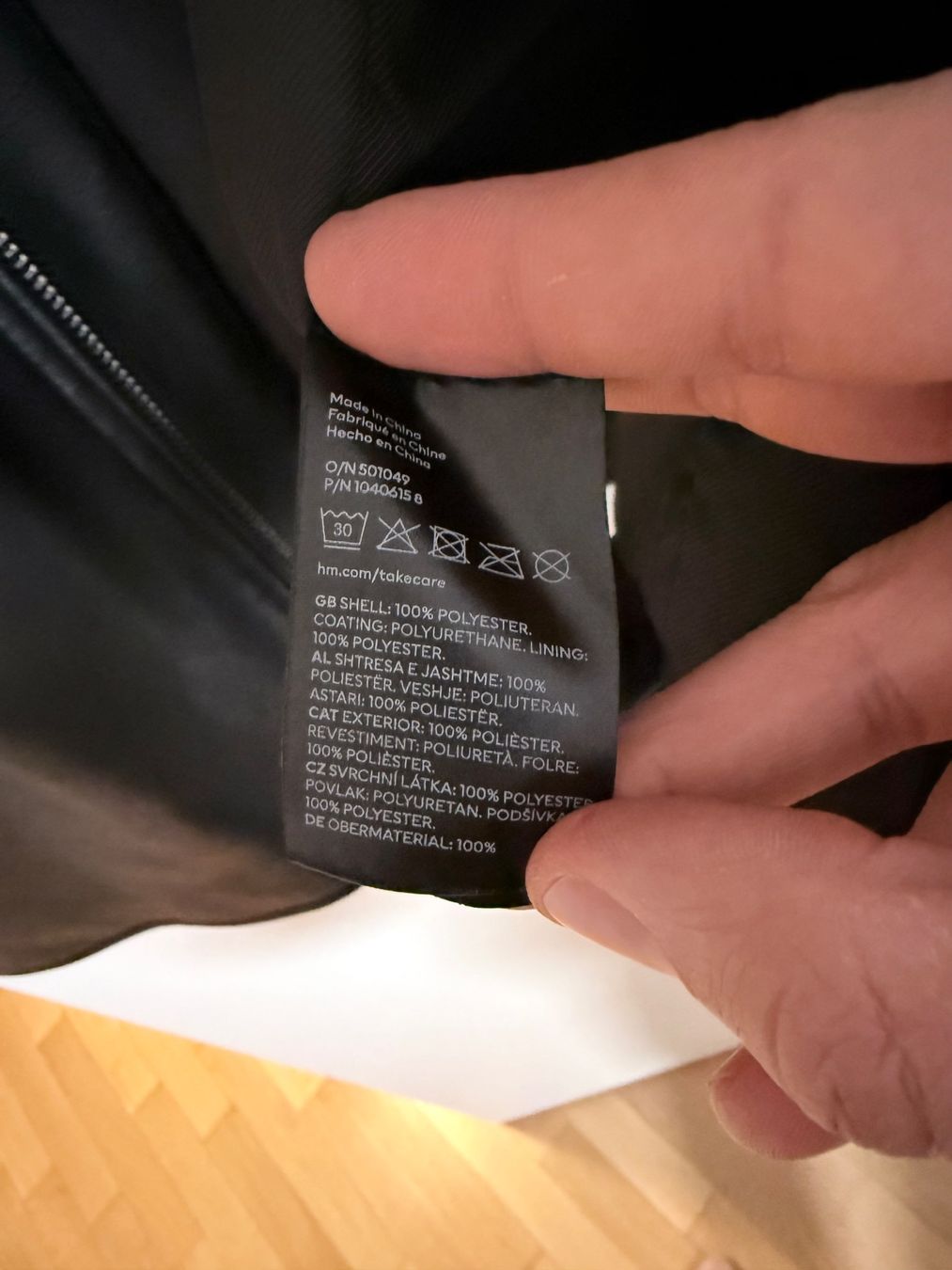 H&M Giacche: Schwarze faux Lederjacke H&M – Nuovo (secondo la descrizione) da Münchwilen TG venduto da terlizz1 5