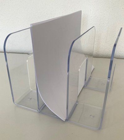 Libri: Durable Katalog-/Büchergestell transparent, Set à 10 Stück – Usato da Samedan venduto da BKA_Maloja 2