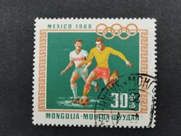 Mongolien - Fussball Mexiko 1968