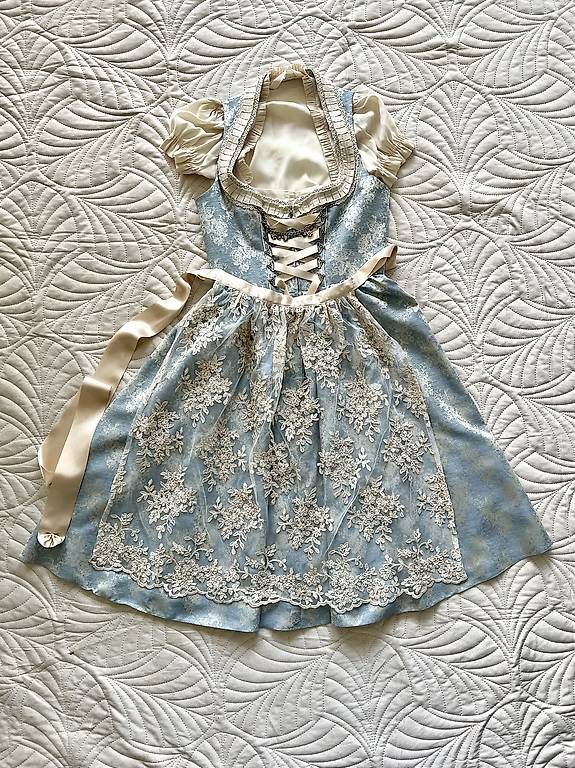 Vestiti: Designer-Dirndl Silk & Pearls Gr. 32  Seide & Satin – Usato da Unterengstringen venduto da yul_tq85 2