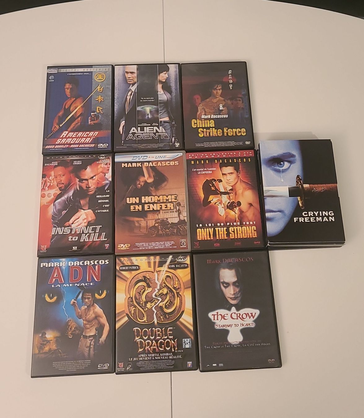 Tutti i DVDs: Collection de 10 DVDs Mark Dacasos – Usato da Morges venduto da AngelBliss