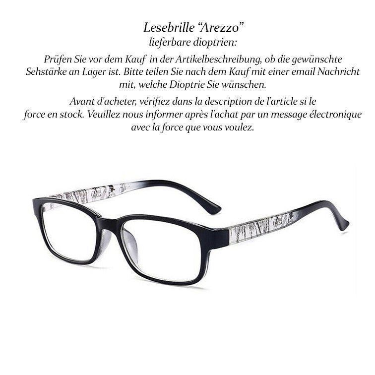 Lunettes & Verres: Lesebrille Arezzo +1.0 +2.5 +3.0 +4.0 – Neuf avec emballage d'origine à Pfäffikon SZ par ANNAPURNA8091