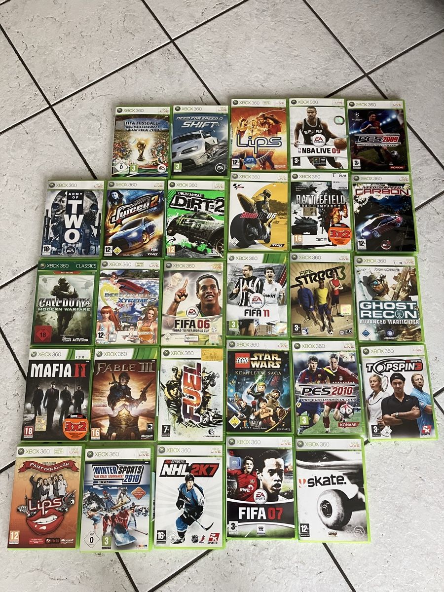 Microsoft Spiele: X BOX 360 SPIELE – Gebraucht aus Olten von Primavera2022