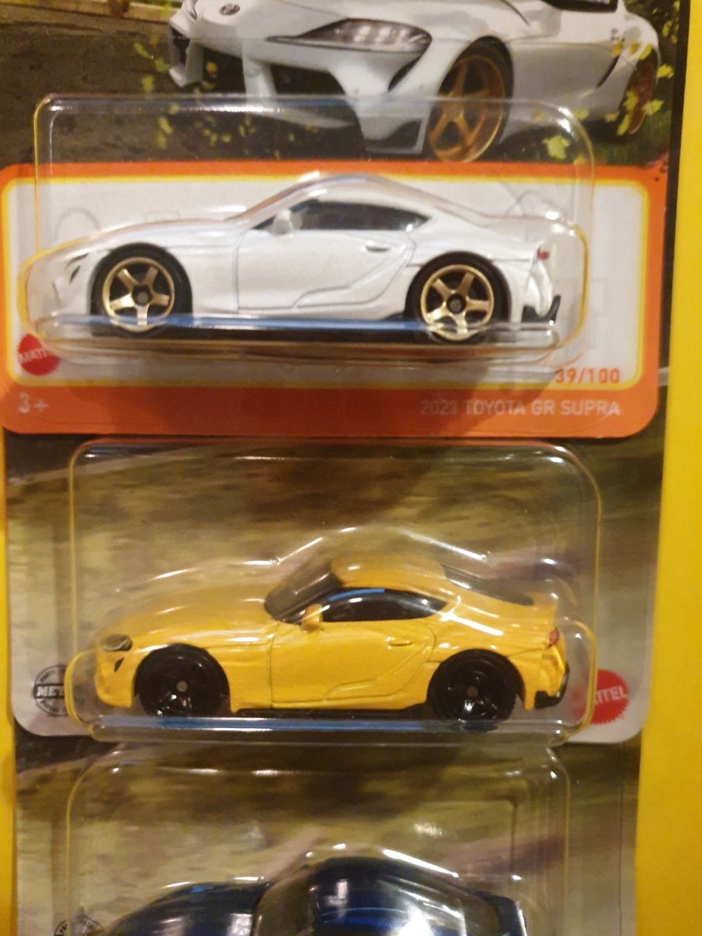 Matchbox Modellini d'auto: 3 x Matchbox 2023 TOYOTA GR SUPRA – Nuovo e nell'imballaggio originale da Oftringen venduto da Rotor 2