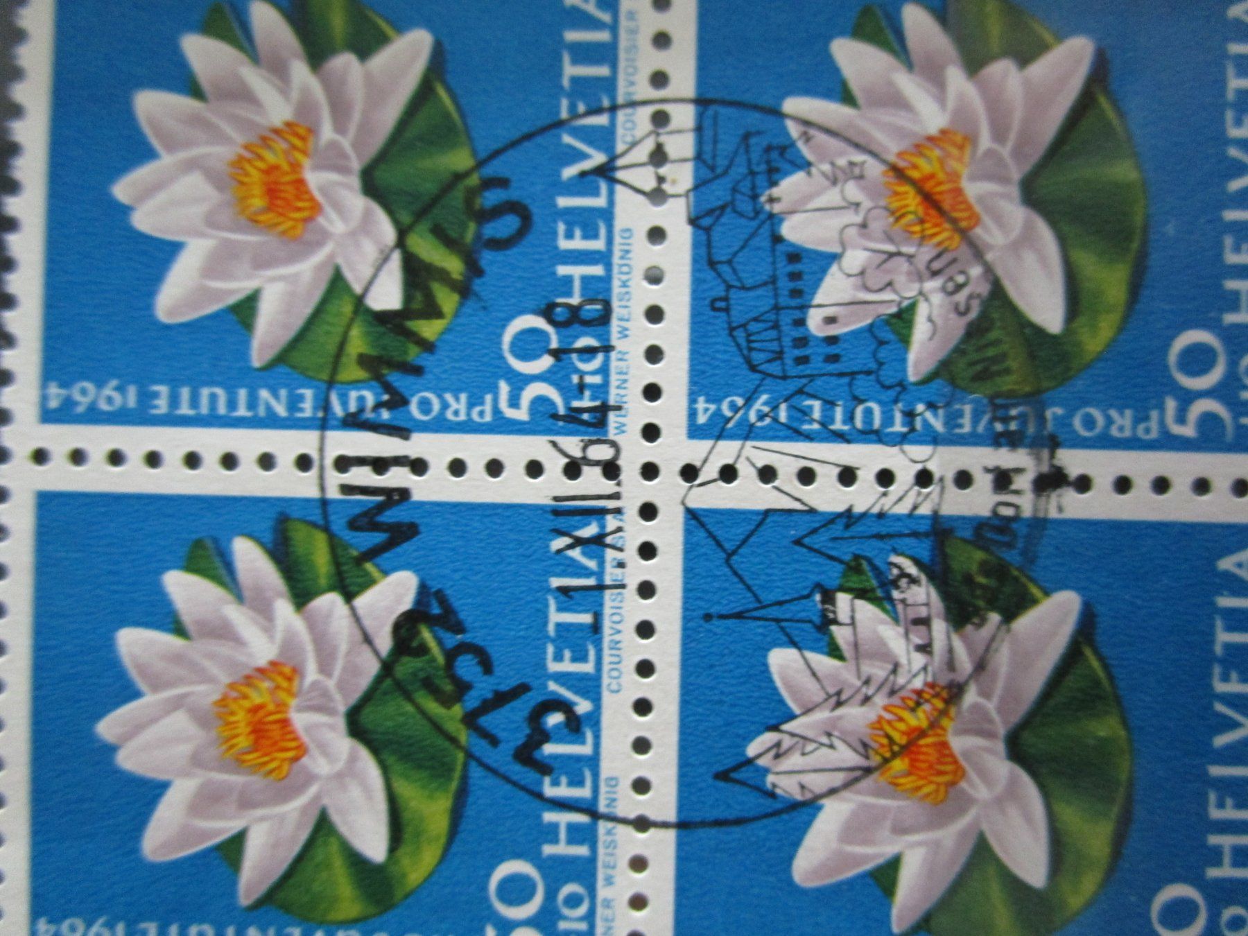 Tutti i francobolli: Pro Juventute 1964 VB ET, Stempel WIMMIS – Usato da Rubigen venduto da Menthe 1