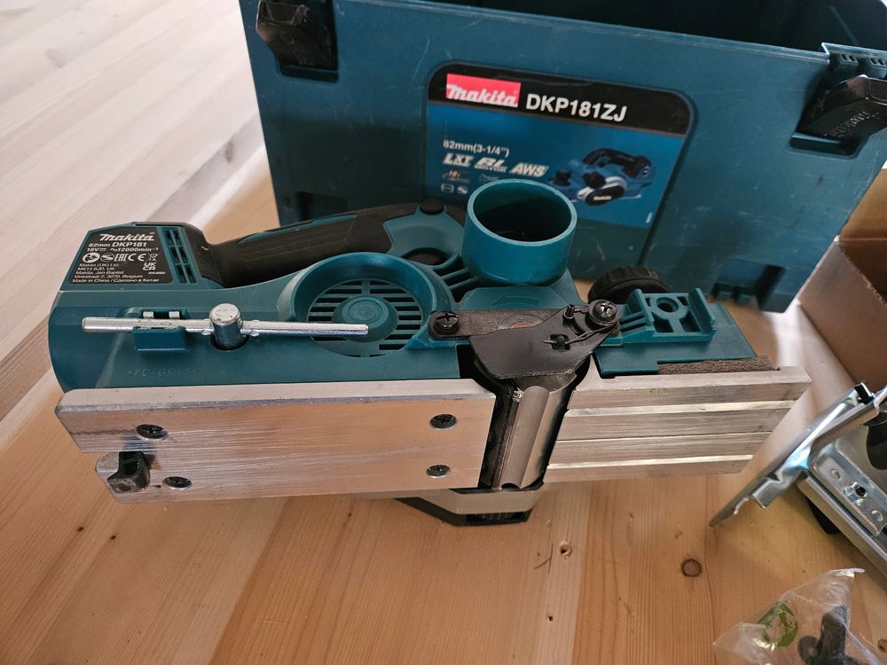Hobelmaschine, Makita, Akku 4