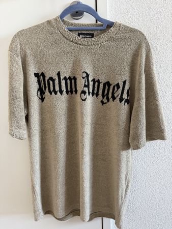 Palm Angels Original T-Shirt, size M, Beige