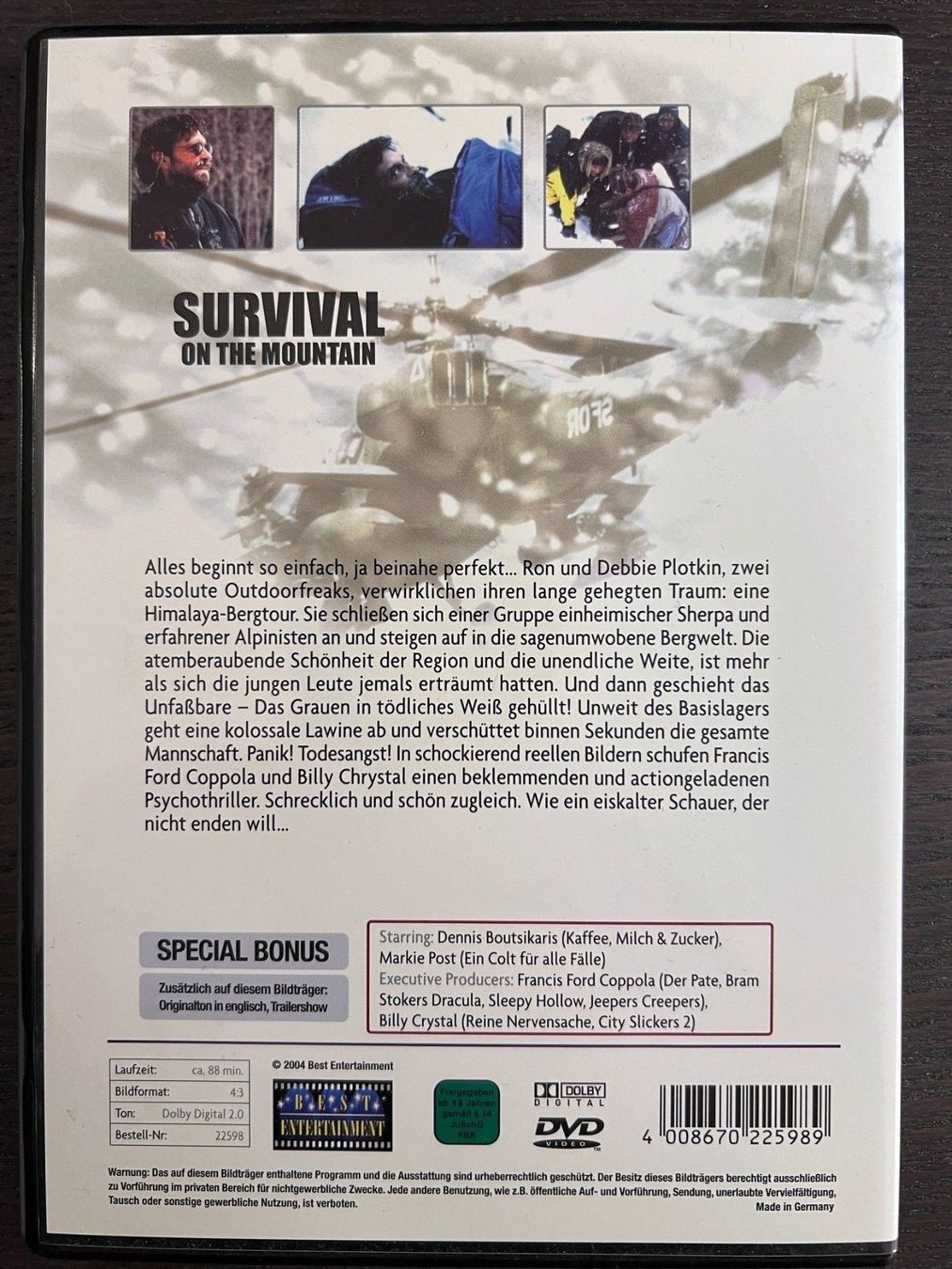 Tutti i DVDs: Survival on the Mountain – Usato da Zürich venduto da FilmFreunde 1