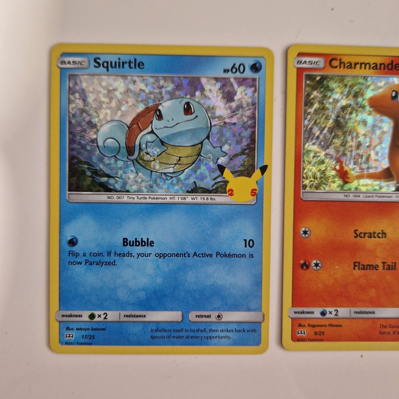Pokémon Sammelbilder & Trading cards: 25  anniversary set pikachu charmander ...Englisch – Gebraucht aus Brugg AG von Sasch09 1