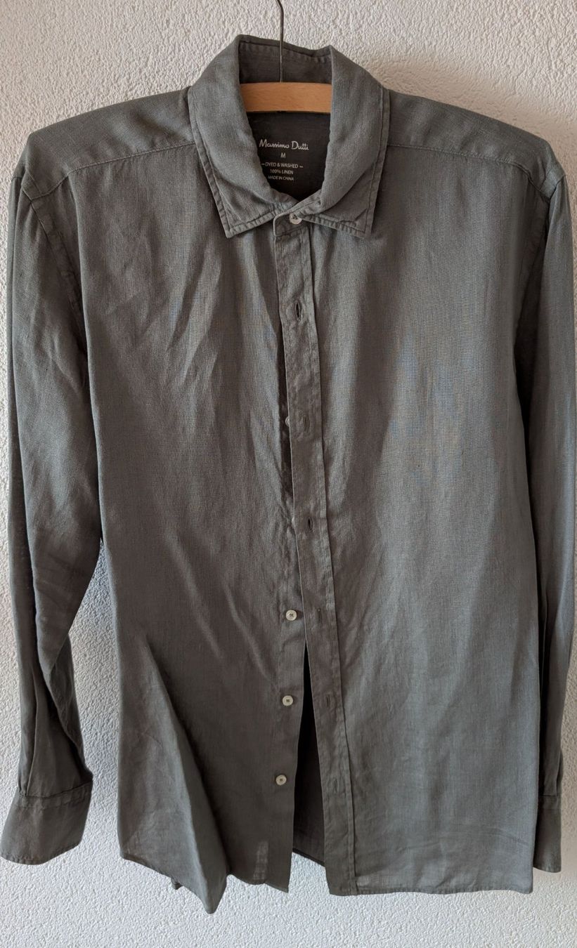 Massimo Dutti Camicie: Edles Leinenhemd von Massimo Dutti zu verkaufen. – Usato da Meilen venduto da ste006