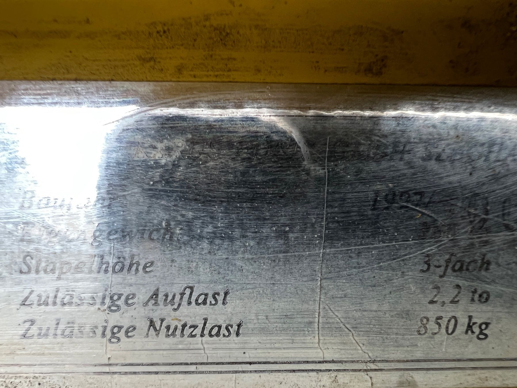 Scaffali: Reifenpaletten / Barelle Stapelbar – Usato da Egg b. Zürich venduto da SwissTradingAgency 3