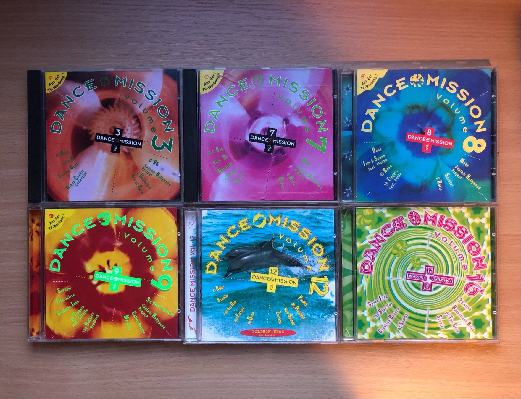 CD: CD-Sammlung "Dance Mission" (6 Stück) – Usato da Buchs SG venduto da Handyman77