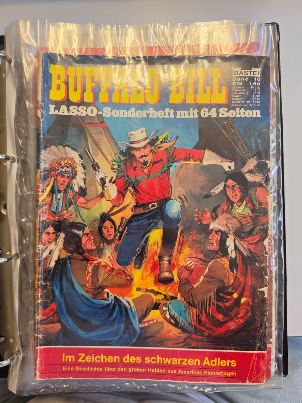 Comics: Lasso / Buffalo Bill Sammlung, 2 Ordner – Gebraucht aus Winterthur von Bratwurstbrater 4