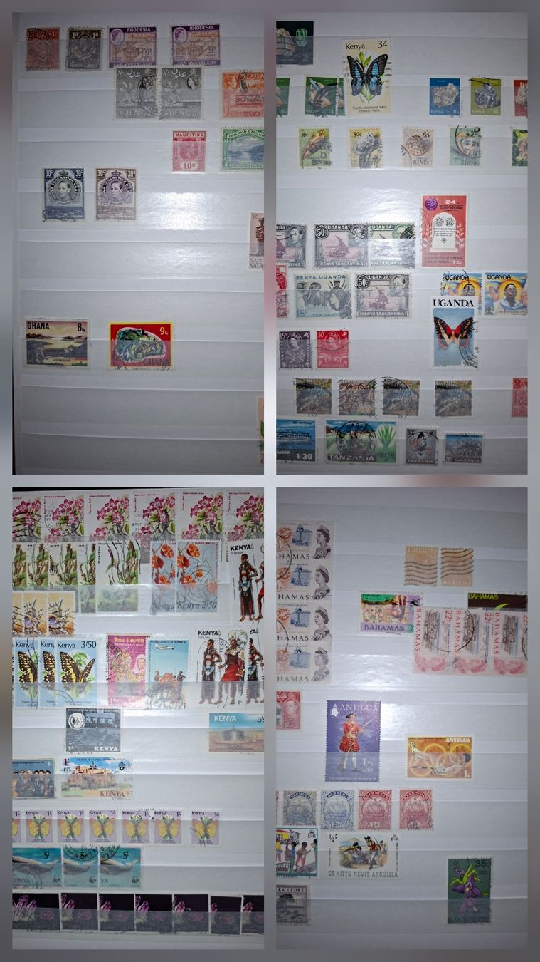 Alle Briefmarken: Diverse Briefmarken Ausland – Gebraucht aus Balgach von SIMEON27 4